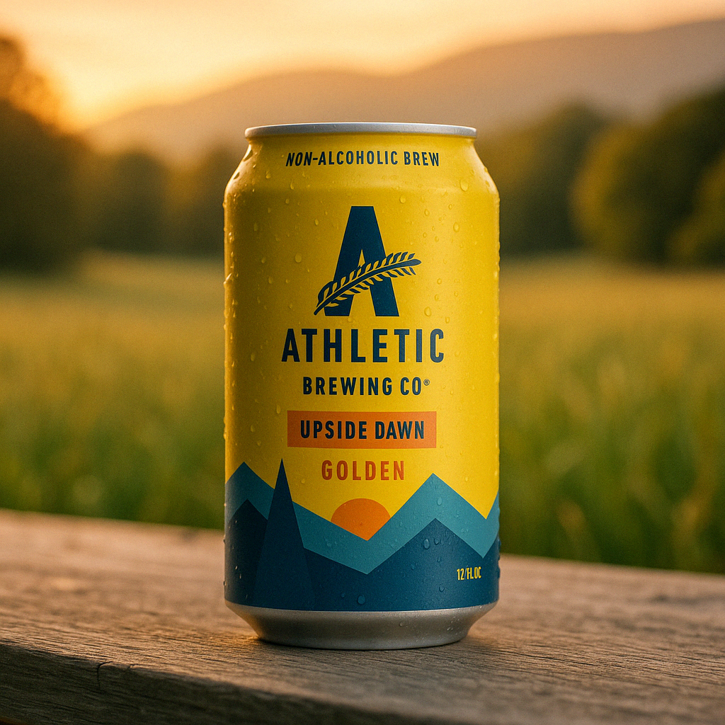 Athletic Brewing Upside Dawn - Non - Alcoholic - Golden Ale (12oz Cans)