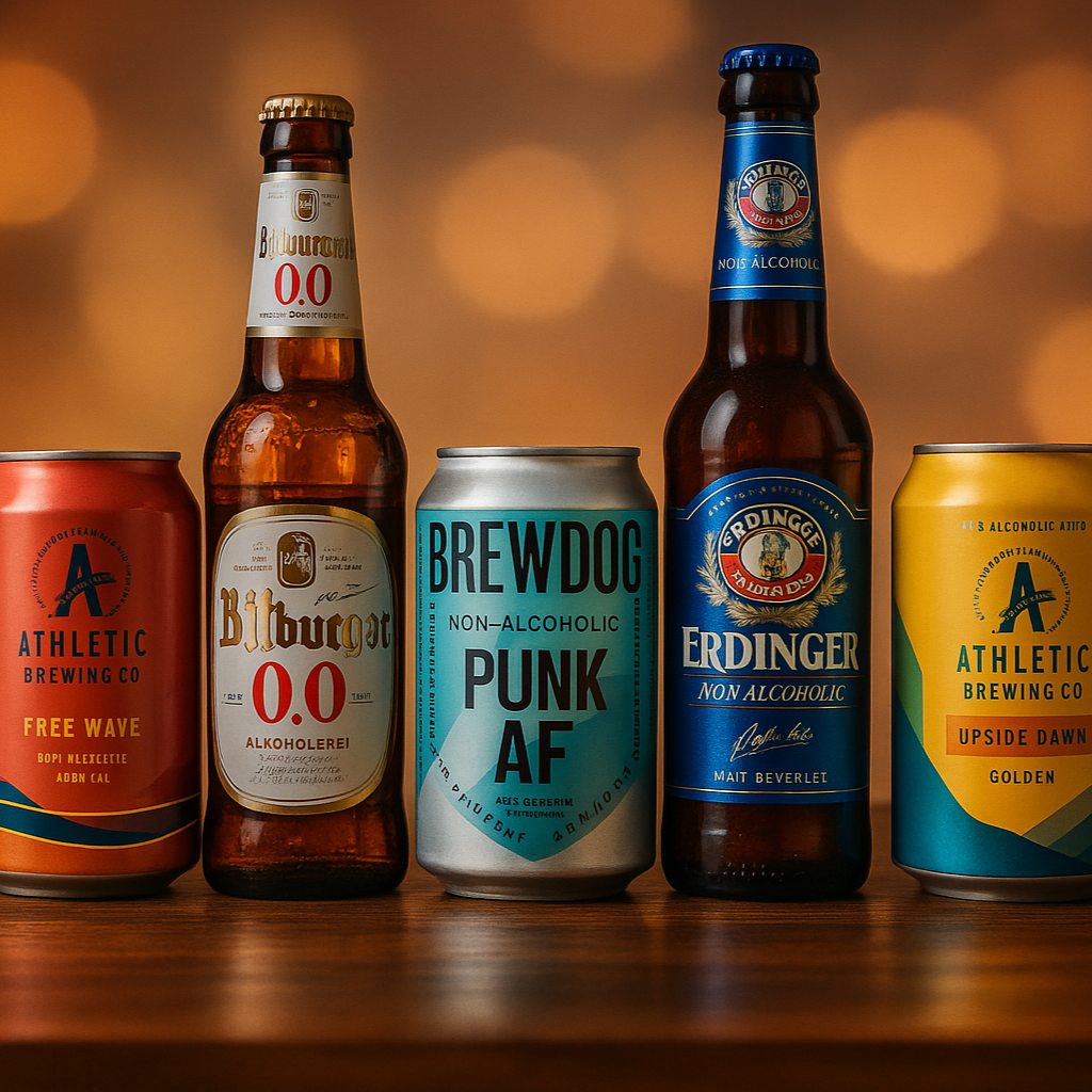 The Beer Lover’s Flight – A Craft Non-Alcoholic Beer Experience – Curated Alcohol-Free Gift Set