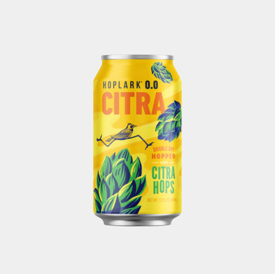 “Hoplark Citra 0.0 – sparkling hop-infused non-alcoholic tea with citrus notes”