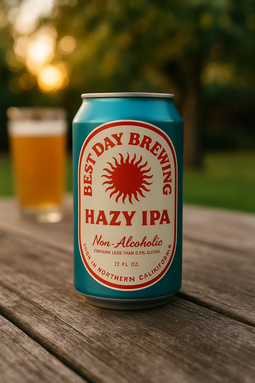 “Best Day Brewing Hazy IPA – non-alcoholic juicy IPA with citrus hops”