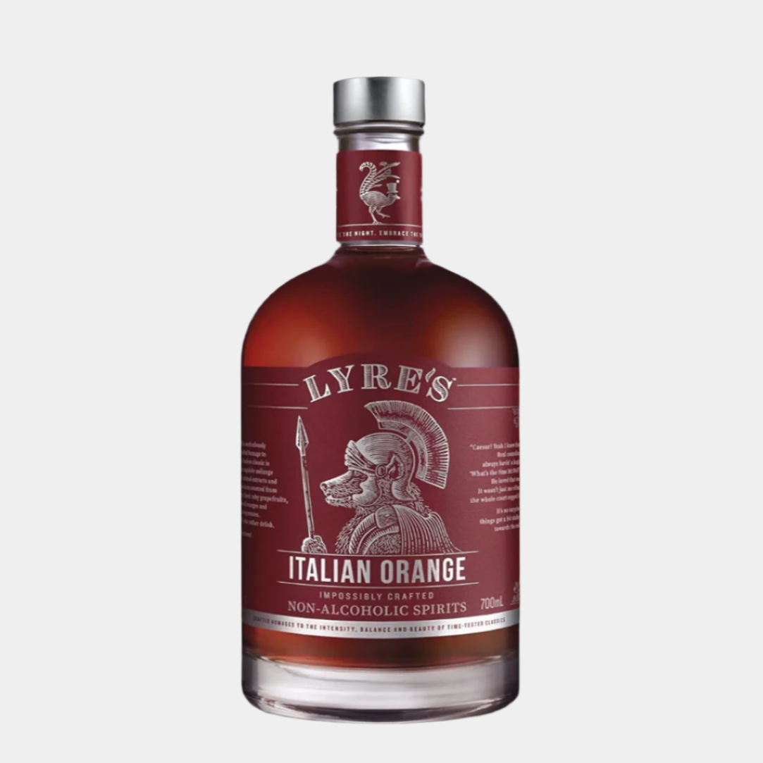 Lyre’s Italian Orange – Premium Non-Alcoholic Aperitif (700ml Bottle) – Crafted Non-Alcoholic Spirit