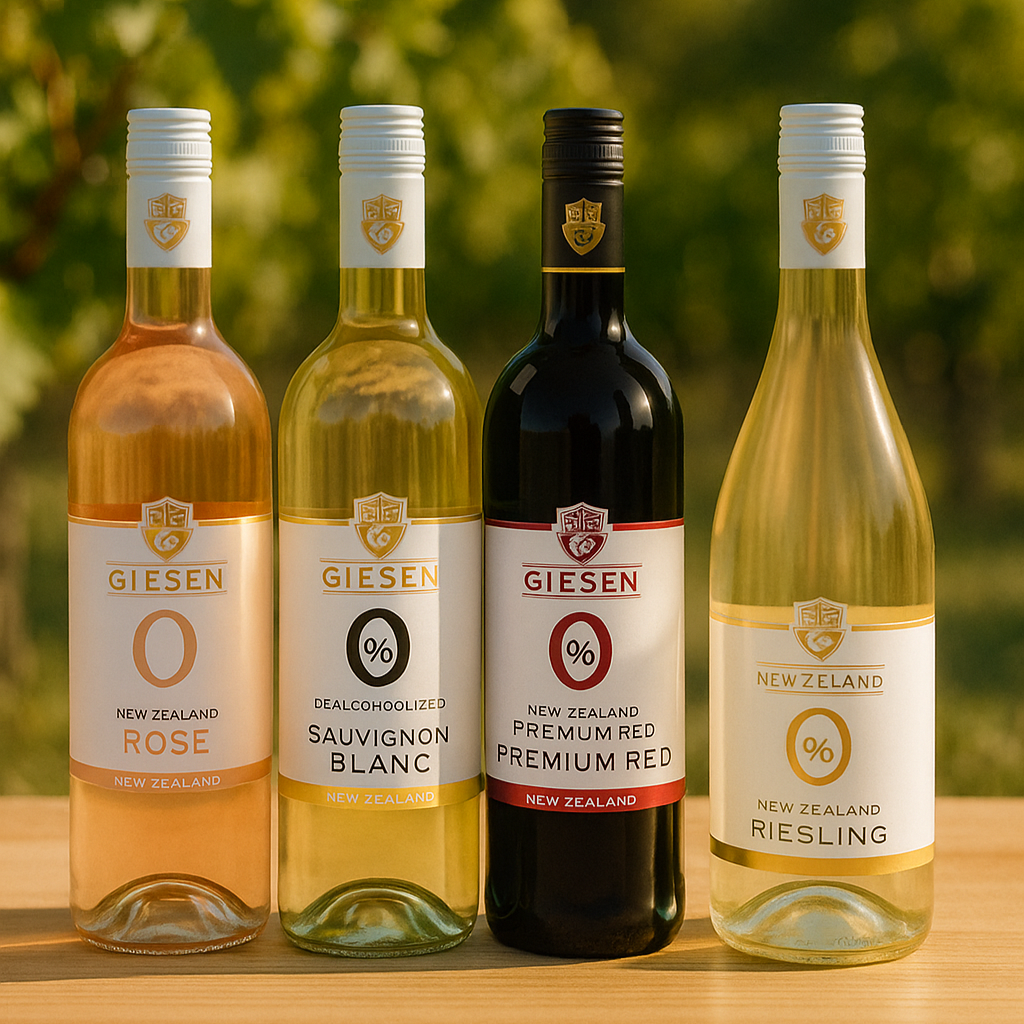 The Giesen Tasting Flight – Rosé, Blanc & Riesling (Non-Alcoholic)
