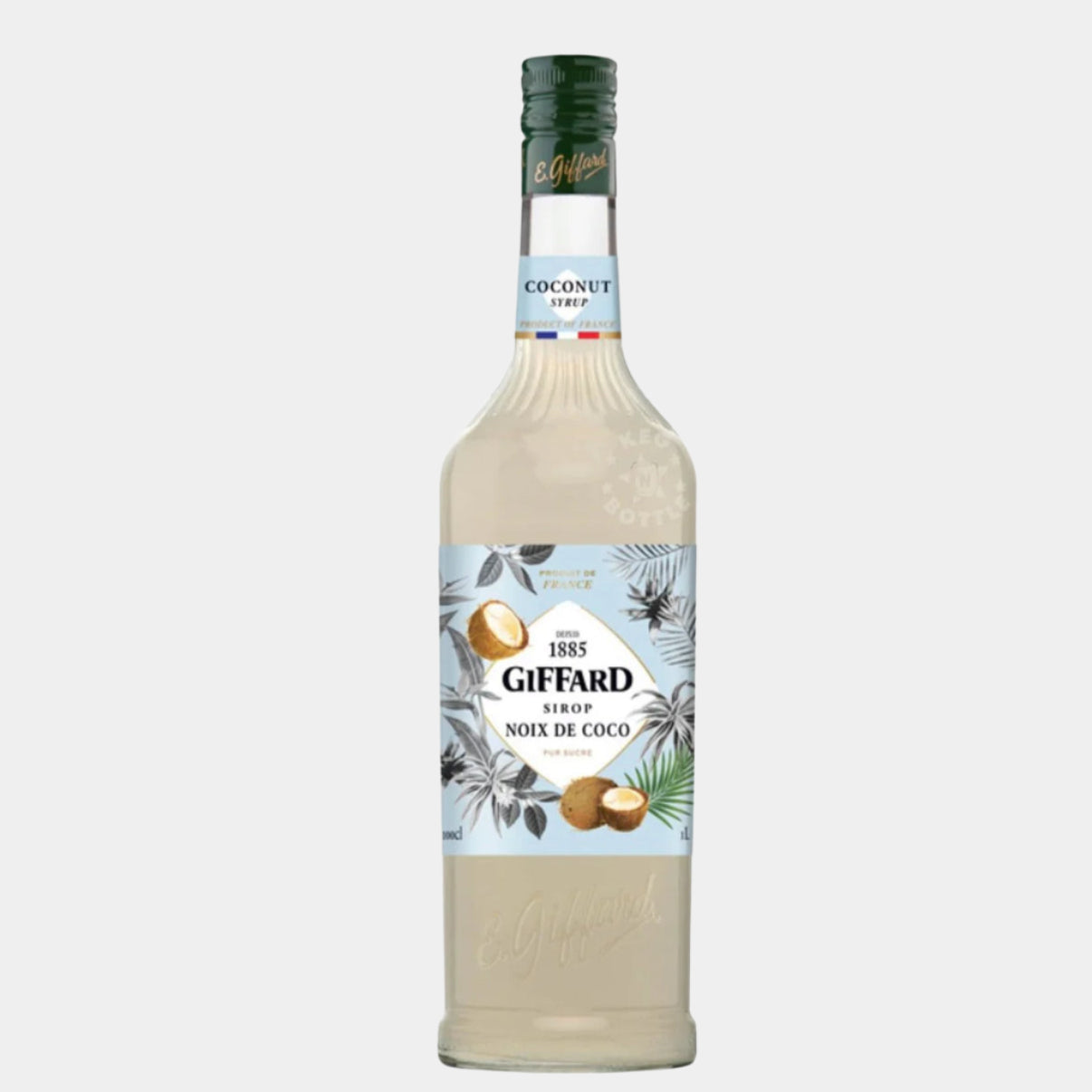Giffard Coconut Syrup – Premium French Coconut Syrup (1L) by Giffard – premium mocktail syrup
