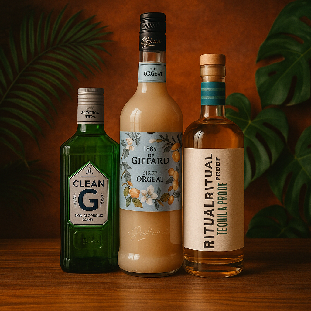 The Mocktail Starter Kit – Craft Bar-Quality Cocktails at Home – Curated Alcohol-Free Gift Set