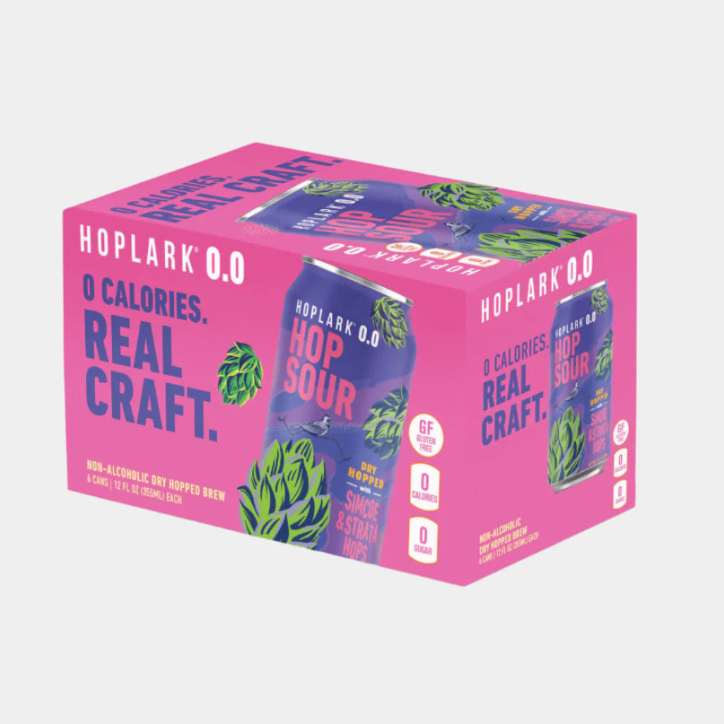“Hoplark Hop Sour 0.0 – non-alcoholic sour sparkling hop drink”

