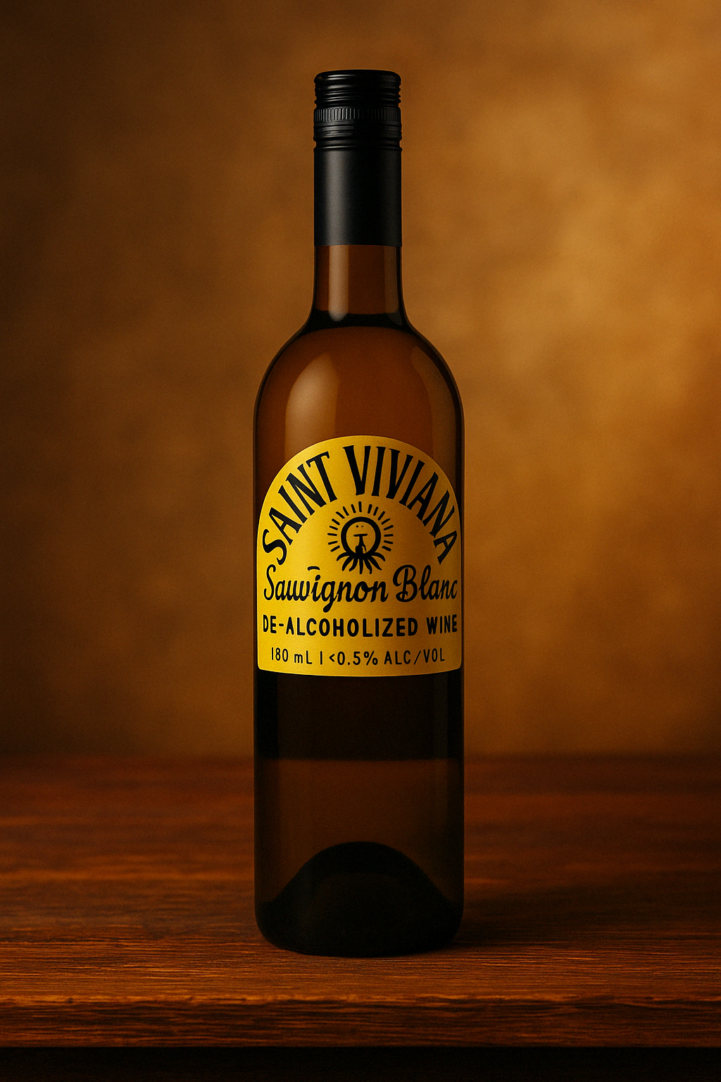 Saint Viviana Sauvignon Blanc – Premium Non-Alcoholic White Wine (750ml Bottle) – Sophisticated Non-Alcoholic Wine