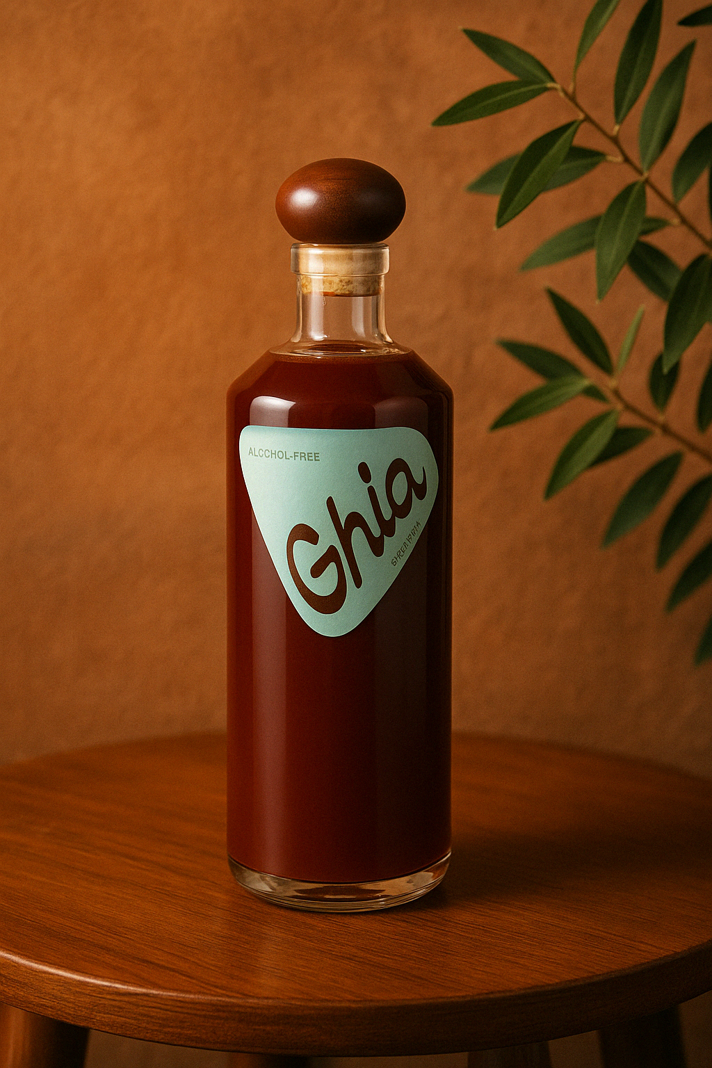 Ghia Berry – Premium Non-Alcoholic Aperitif (500ml Bottle) – Premium Syrup for Mocktails