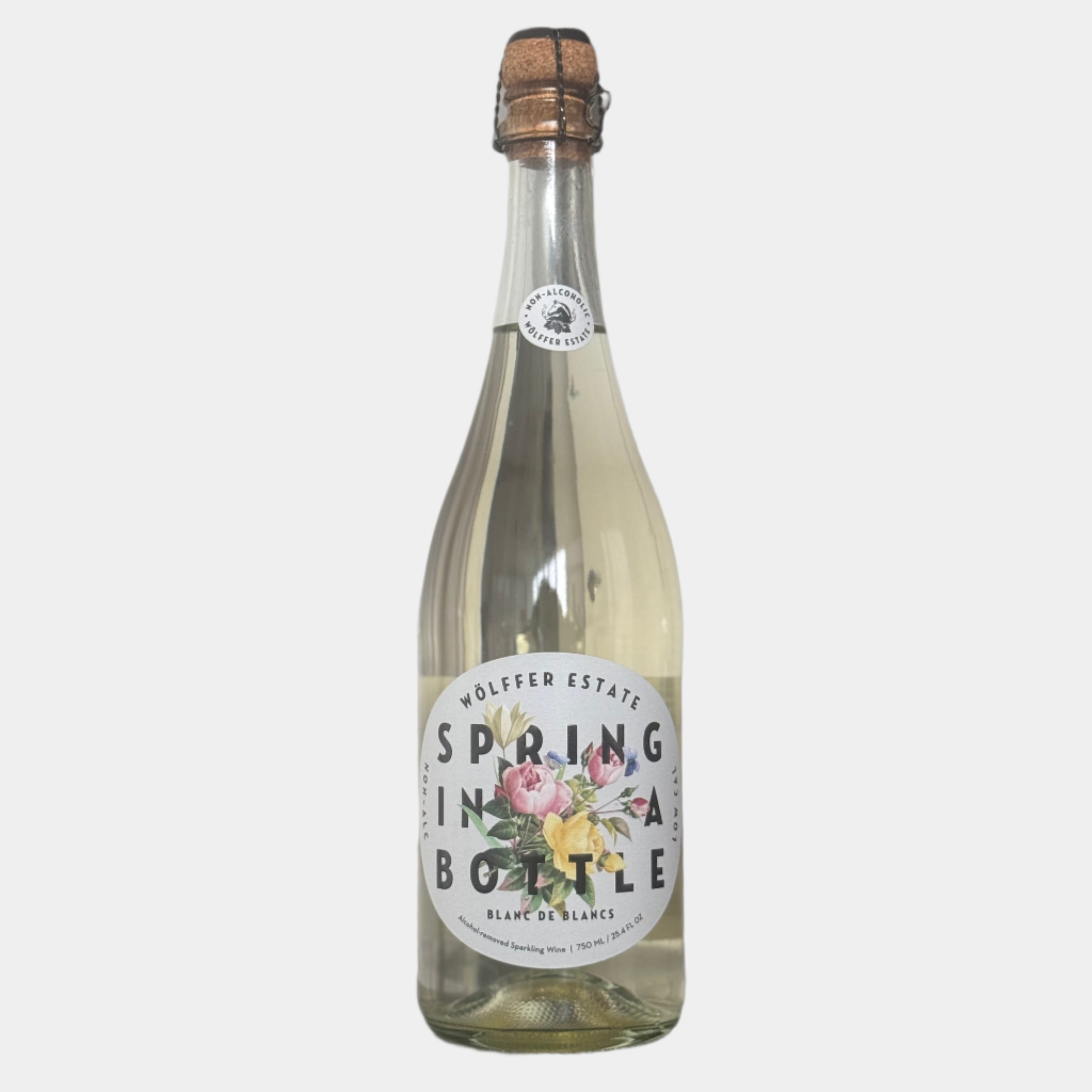 Wölffer Estate Spring in a Bottle Blanc de Blancs – Alcohol-Free Sparkling Wine