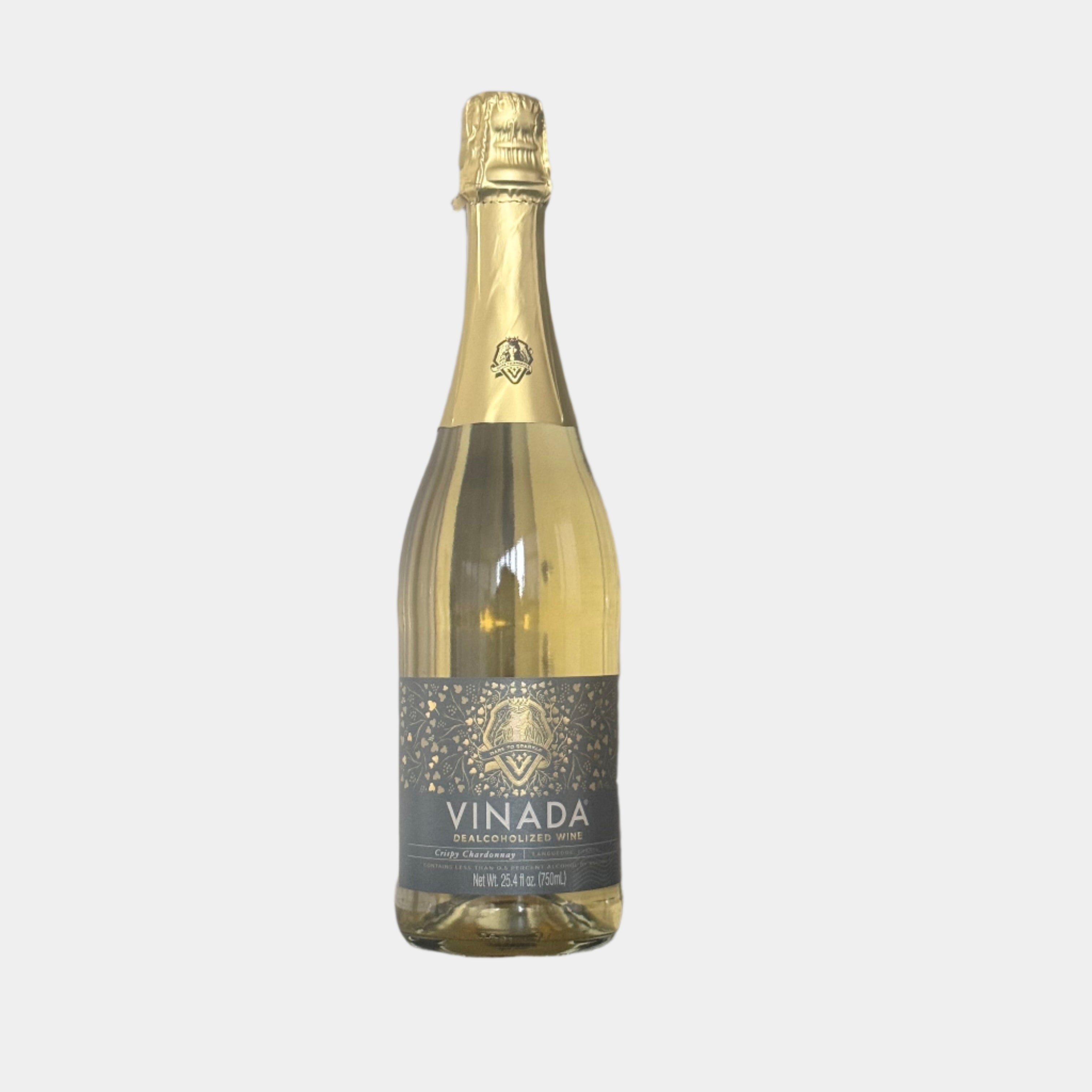 Vinada Crispy Chardonnay – Alcohol-Free Sparkling Wine