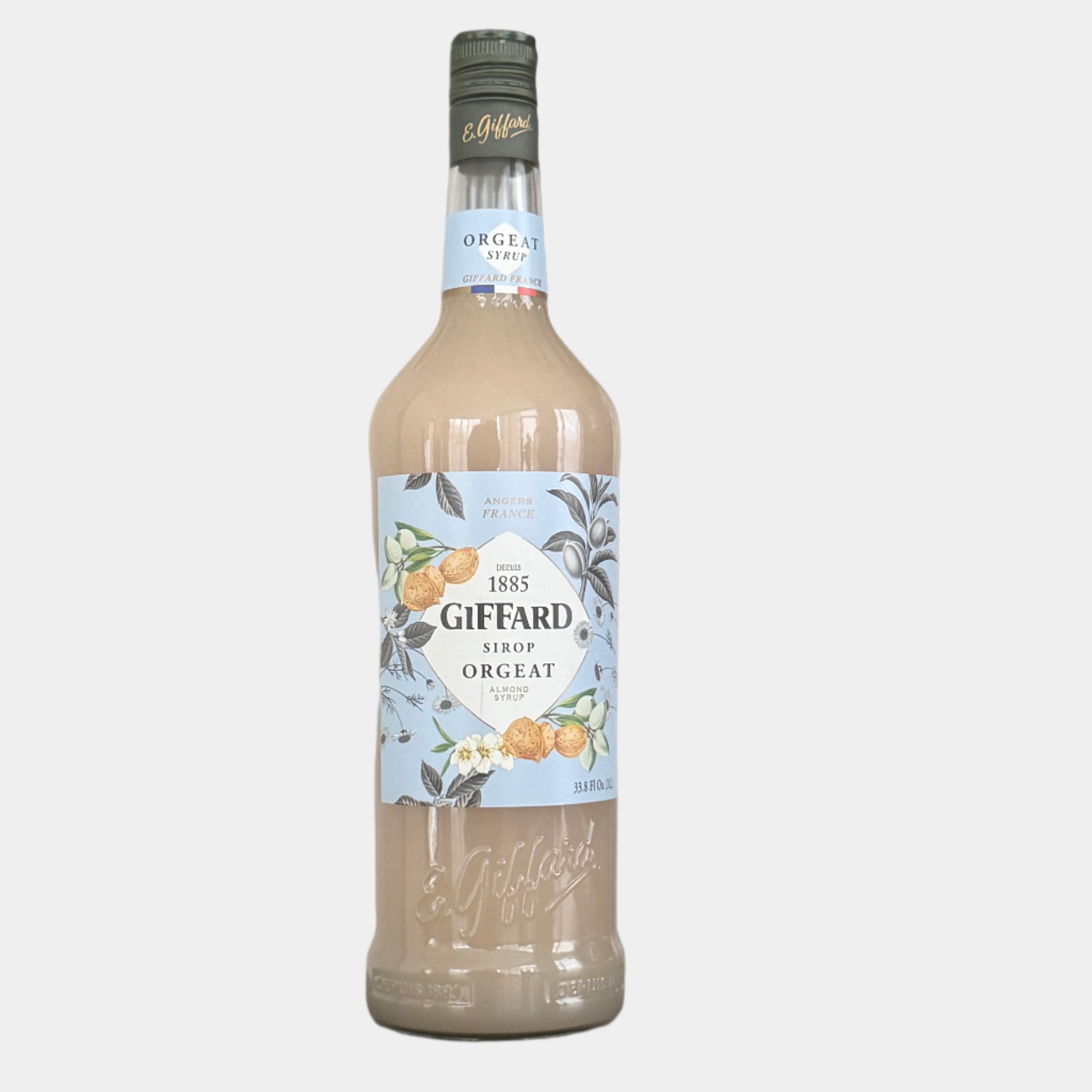 1885 Giffard Sirop Orgeat – Premium Almond Syrup (1L Bottle)