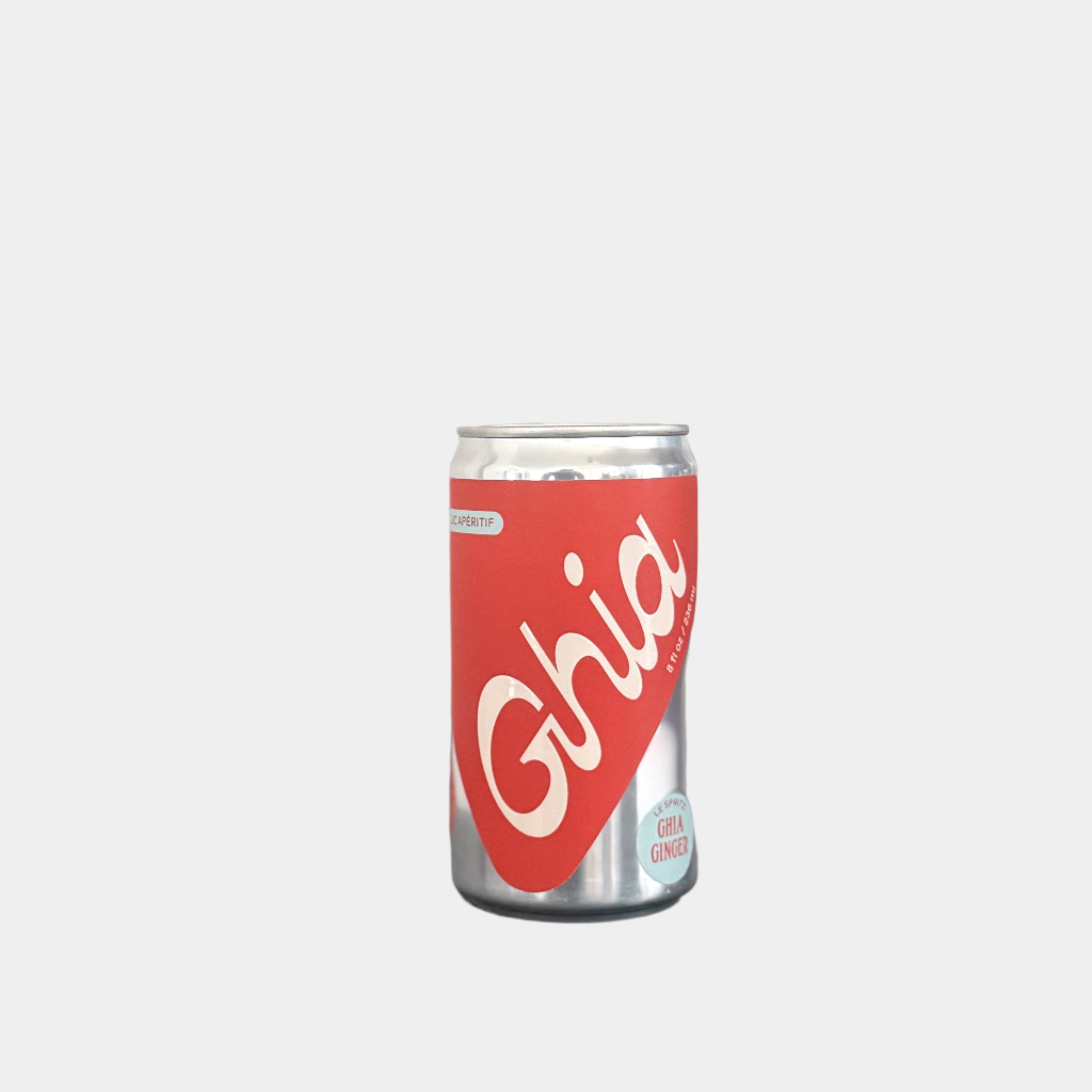 GHIA Le Spritz GHIA Ginger – Non-Alcoholic Sparkling Aperitif (4-Pack, 8oz Cans)