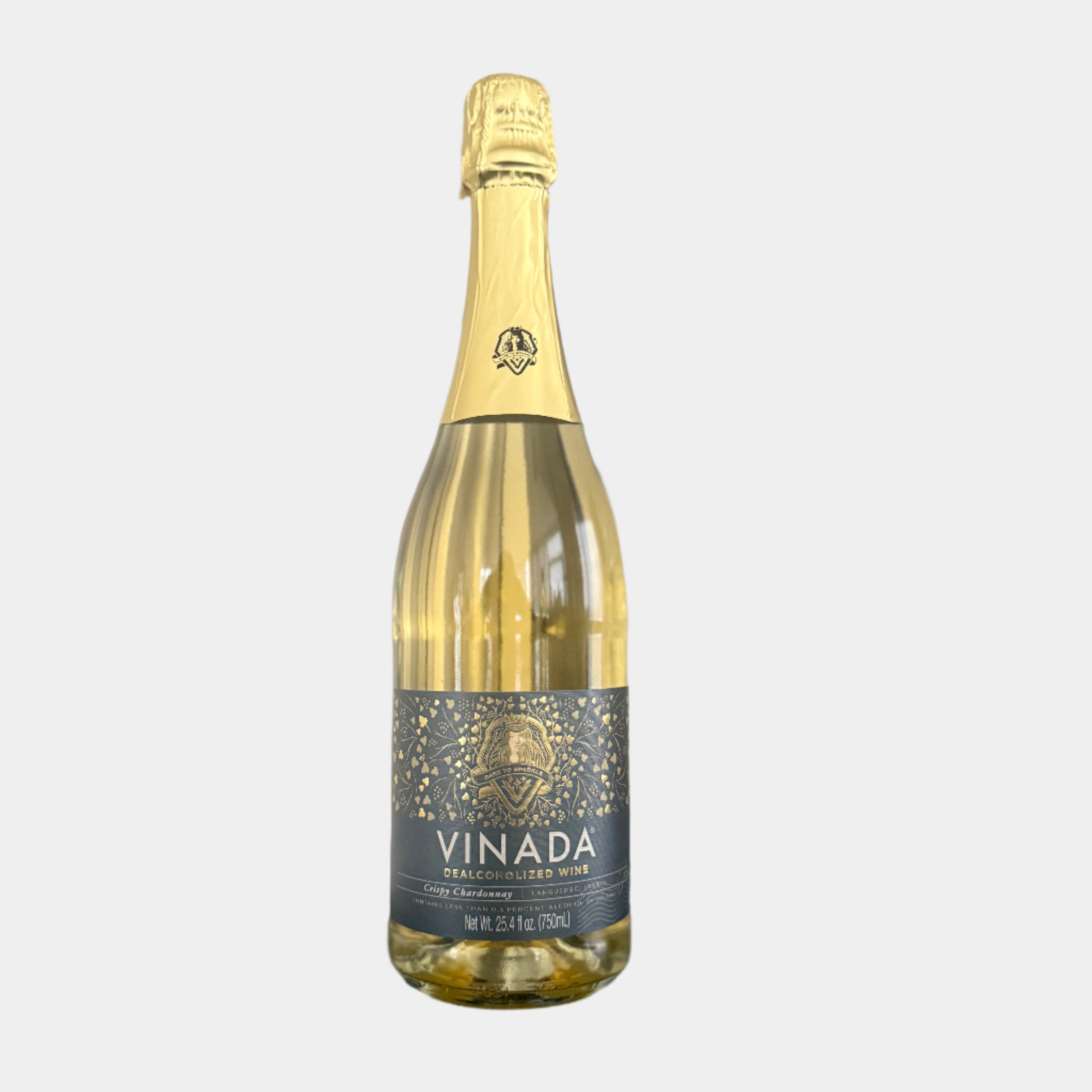 Vinada Crispy Chardonnay – Alcohol-Free Sparkling Wine